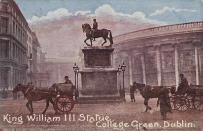 Standbeeld van Koning Willem III door English School