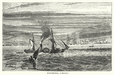 Kingstown, Jamaica (gravure) door English School