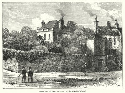 Kirkbraehead House (gravure) door English School