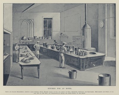 Keuken voor een hotel door English School