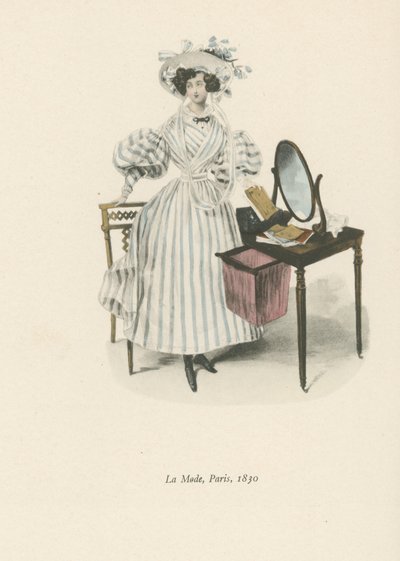 La Mode, Parijs, 1830 door English School