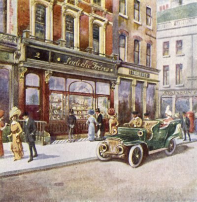 Lacloche Freres, 2 New Bond Street door English School