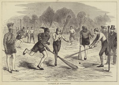 Lacrosse in Hurlingham door English School