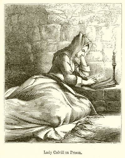 Lady Colvill in de gevangenis door English School