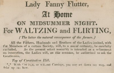 Lady Fanny Flutter door English School