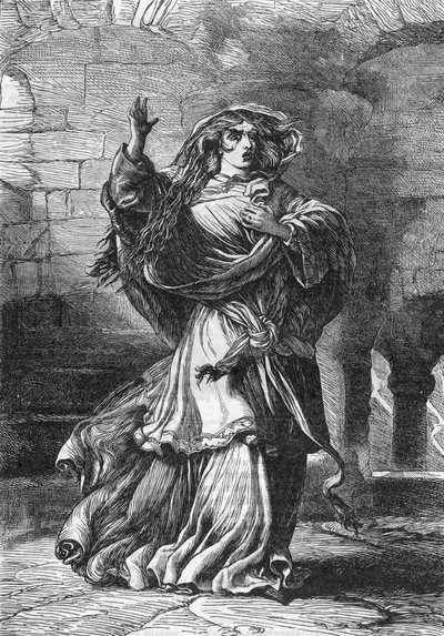 Lady Macbeth (Act II) (Macbeth) - Illustratie in 