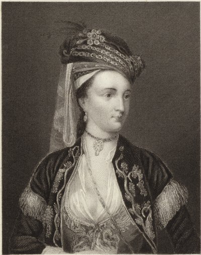 Lady Mary Wortley Montagu door English School