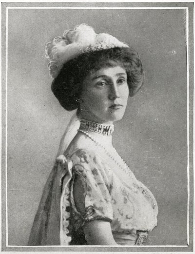 Lady Rothes, detail van Passagiers op de RMS Titanic, uit 