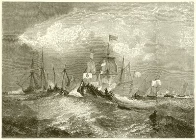 Landing van Willem van Oranje bij Torbay door English School