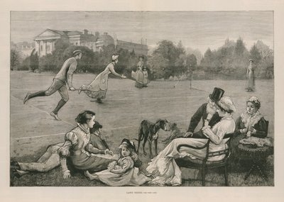 Lawn Tennis door English School