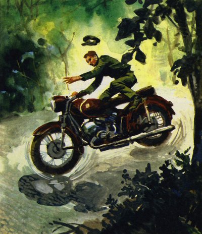 Lawrence stierf in 1935 bij een motorongeluk door English School