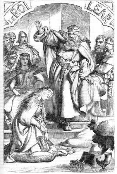 Le Roi Lear - Illustratie in 