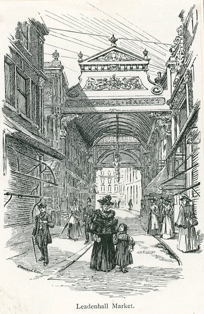Leadenhall Market door English School