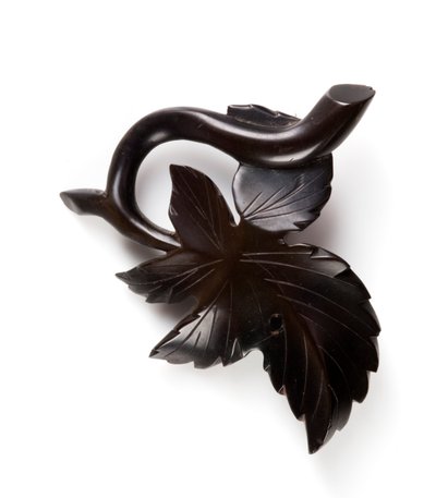 Bladvormige broche, c.1860s door English School
