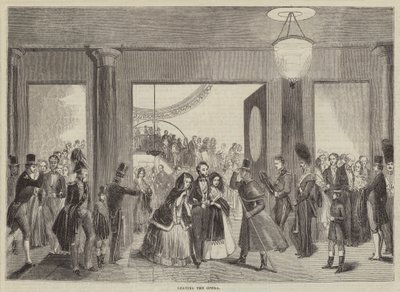 Vertrek uit de Opera door English School