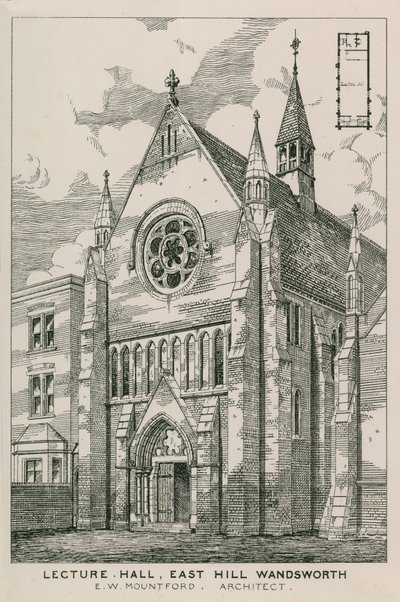 Lezingzaal in Wandsworth door English School