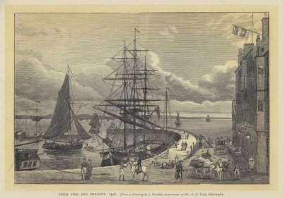 Leith Pier en Haven door English School