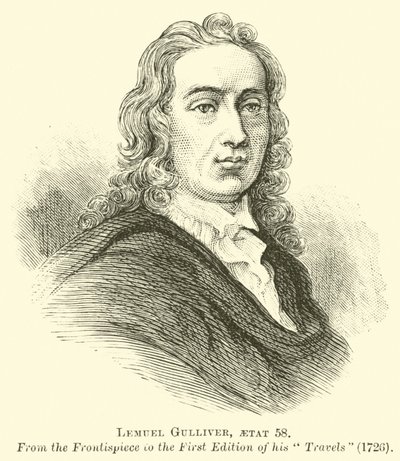 Lemuel Gulliver, aetat 58 door English School