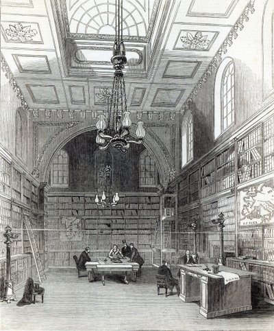 Bibliotheek van het Hogerhuis, uit 