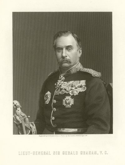 Luitenant-generaal Sir Gerald Graham door English School