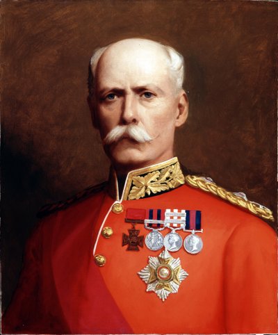Luitenant-generaal Sir Henry Marshman Havelock-Allan (1830-97) door English School