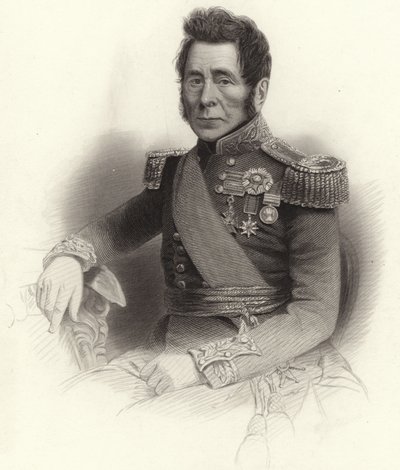 Luitenant-generaal Sir John Fox Burgoyne door English School