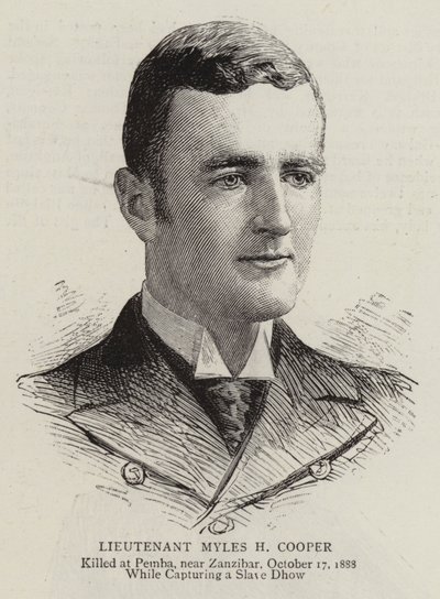 Luitenant Myles H Cooper door English School