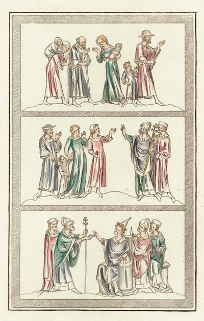 Leven van Thomas Becket door English School