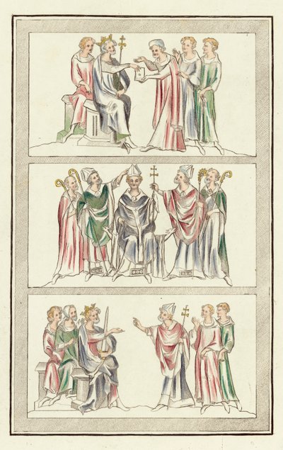 Leven van Thomas Becket door English School
