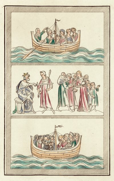 Leven van Thomas Becket door English School