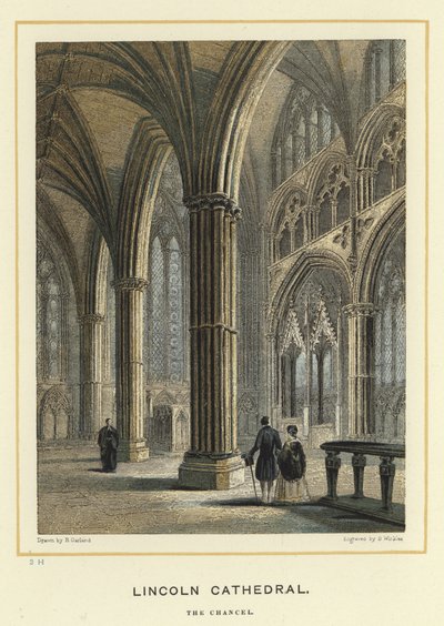 Lincoln Kathedraal, koor door English School