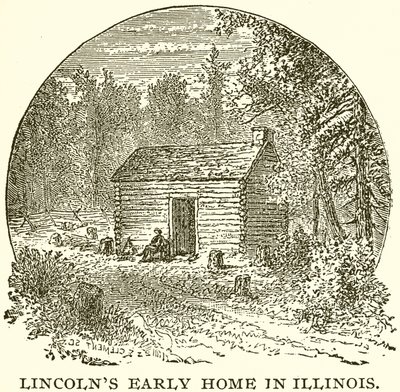 Lincolns vroege huis in Illinois door English School