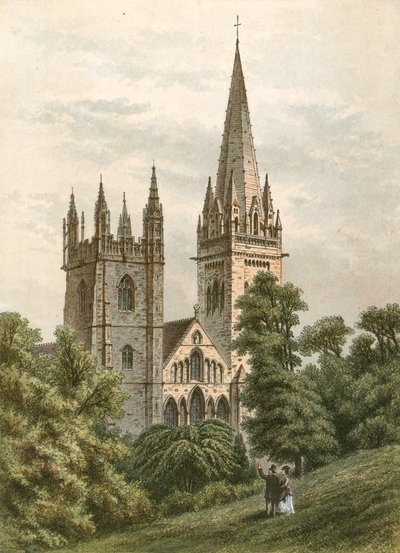 Llandaff Cathedral door English School