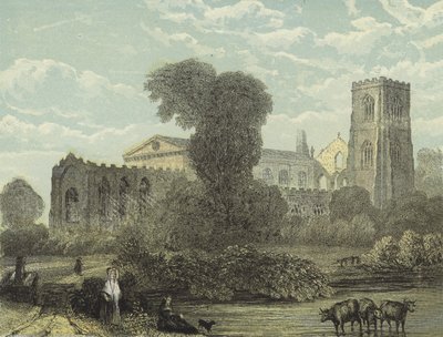 Llandaff Kathedraal, Noordoostelijke Aanblik door English School
