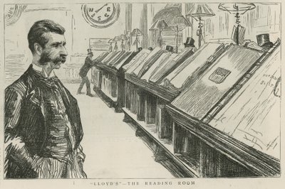 Lloyds - de leeszaal door English School