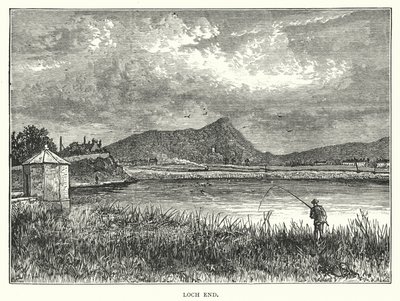 Loch End (gravure) door English School
