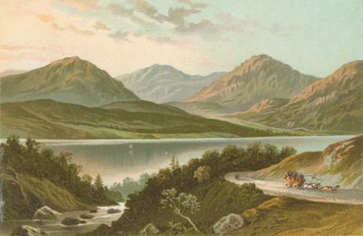 Loch Lomond vanaf de Weg naar Stronaclacher door English School