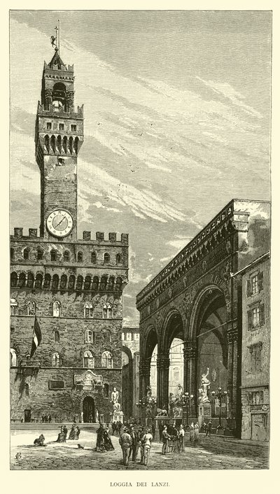 Loggia dei Lanzi door English School