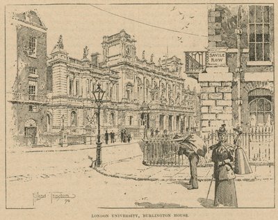 Universiteit van Londen, Burlington House door English School