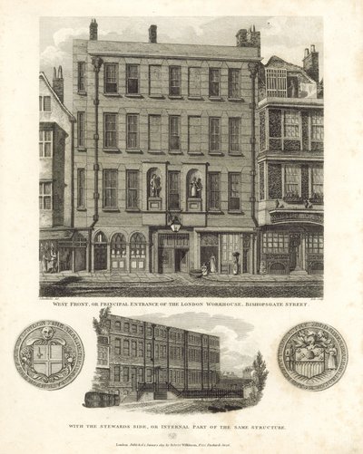 Londens Werkhuis, Bishopsgate Street door English School