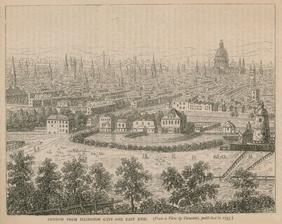 Londen vanuit Islington (City en East End) door English School
