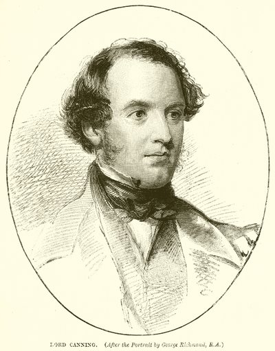 Lord Canning door English School