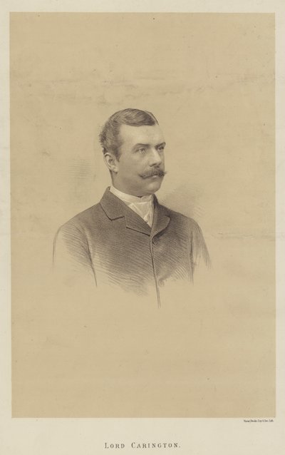 Lord Carington door English School