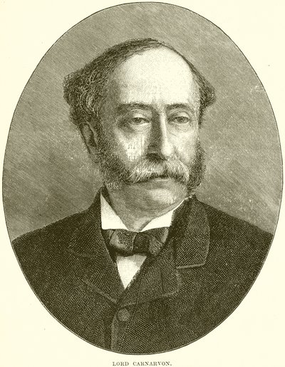 Lord Carnarvon door English School
