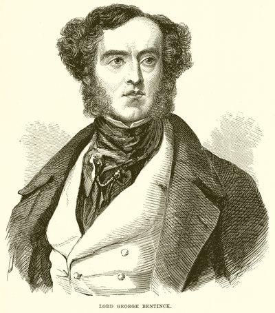 Lord George Bentinck door English School