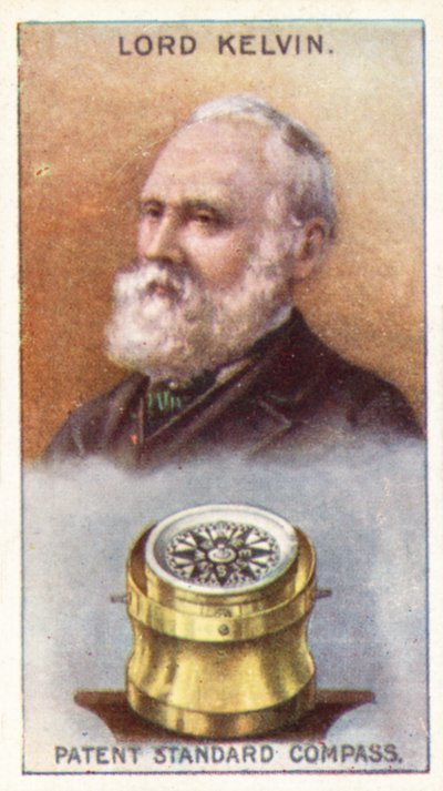 Lord Kelvin, patent standaard kompas door English School