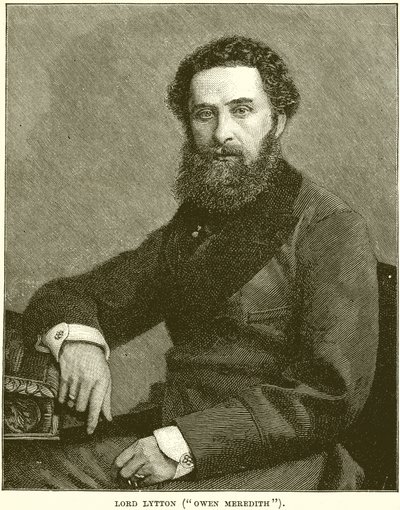 Lord Lytton (Owan Meredith) door English School