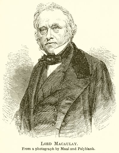 Lord Macaulay door English School