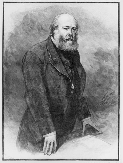 Lord Salisbury Spreekt over Mr. Bright in het Hogerhuis, 1889 door English School