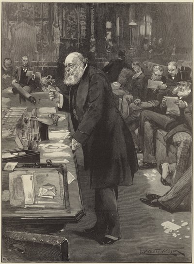 Lord Salisbury over de parochieraadswet in het Hogerhuis door English School